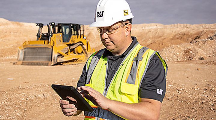Man Looking at Computer