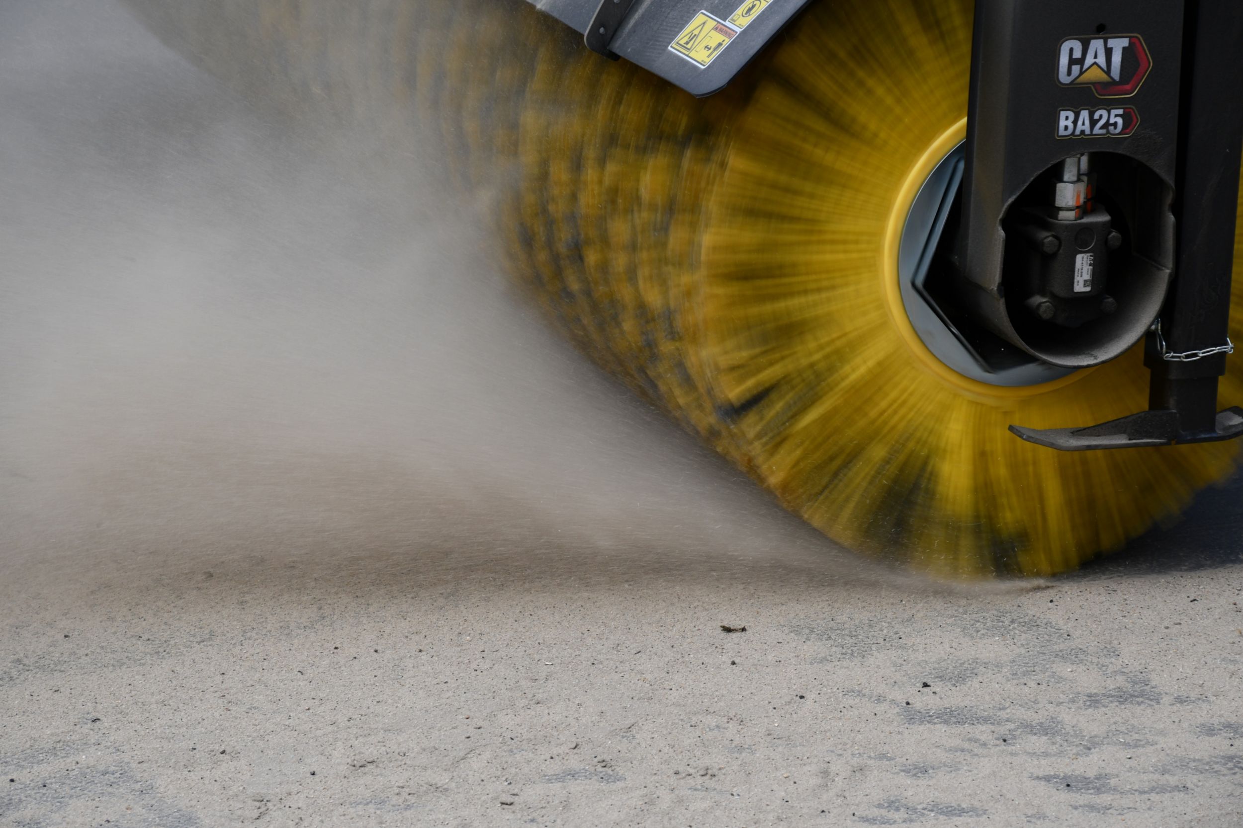 Angle Broom with Snow Bristles