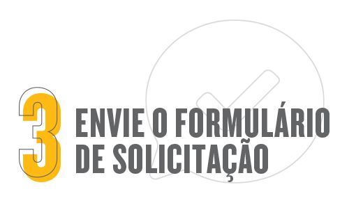 Envie o formulário de solicitação