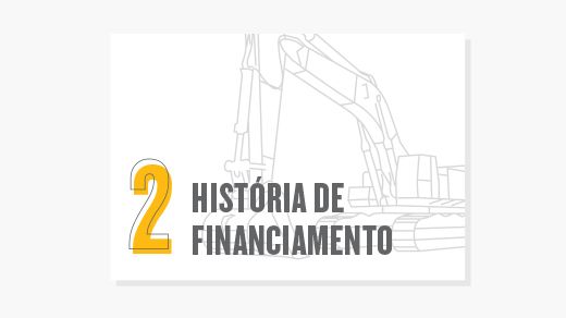 Histórico de financiamento de equipamentos