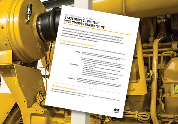 ESC for ELECTRIC POWER STANDBY GENERATOR SETS