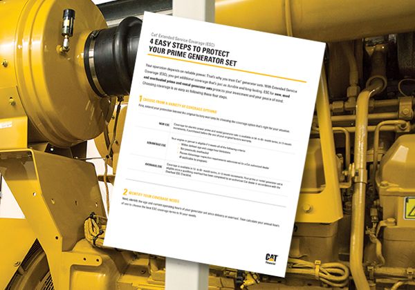 ESC for ELECTRIC POWER PRIME GENERATOR SETS