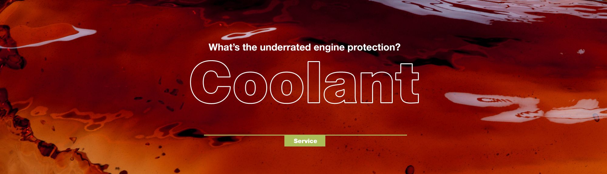 Coolant: Underrated engine protection?
