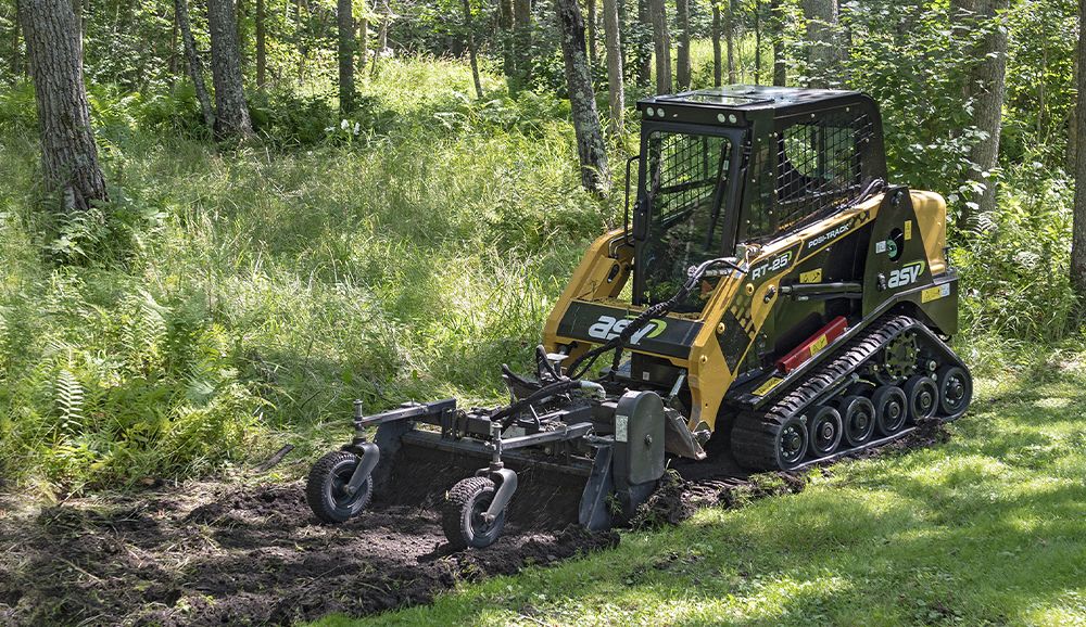ASV compact track tractor 1