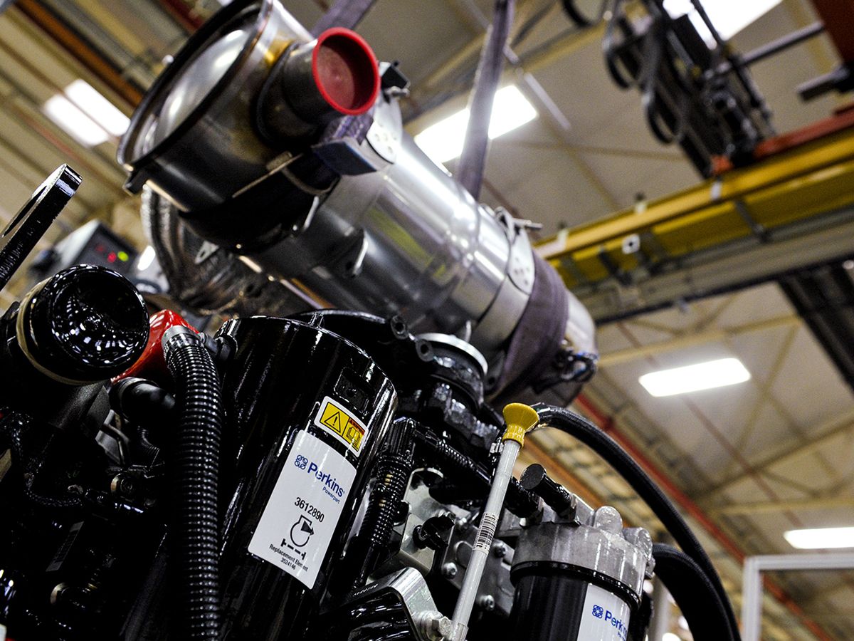 Aftertreatment on engine