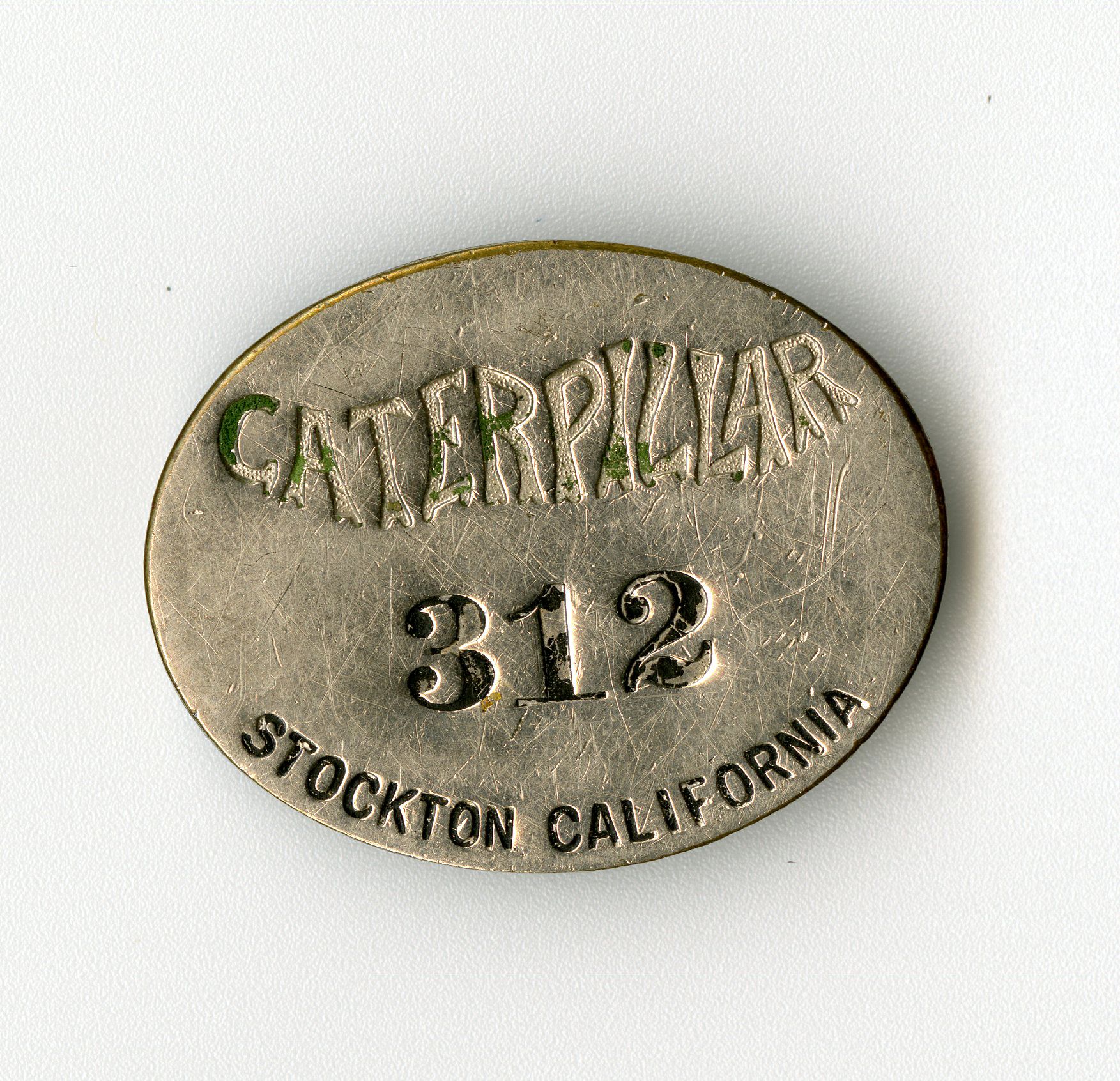 Holt Caterpillar Employee Badge 1910
