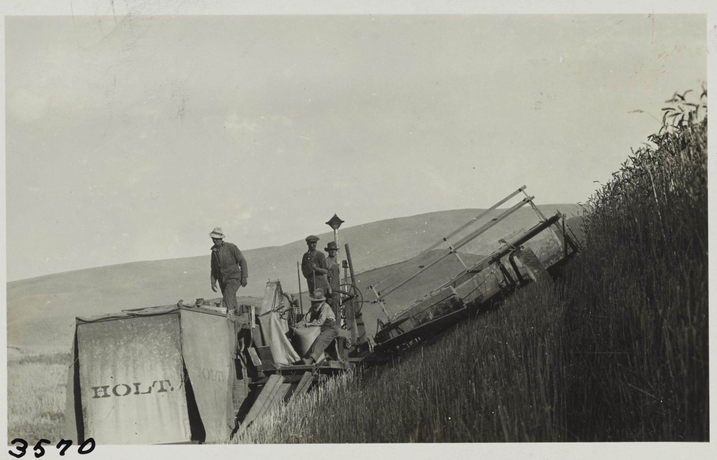 The Holt Side Hills baseball team was named for the Side Hill Combine manufactured by Holt.