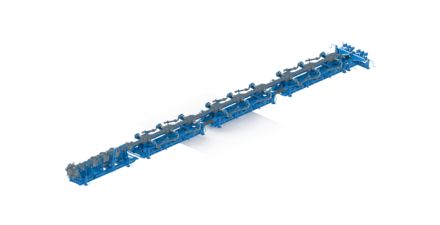 Simplified Frac Iron Skid