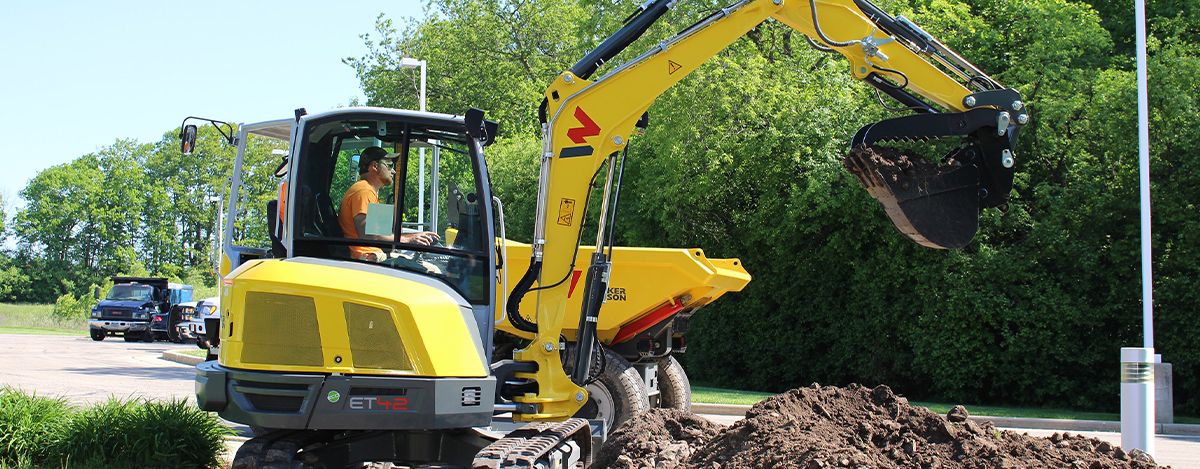 Wacker Neuson Compact track excavator