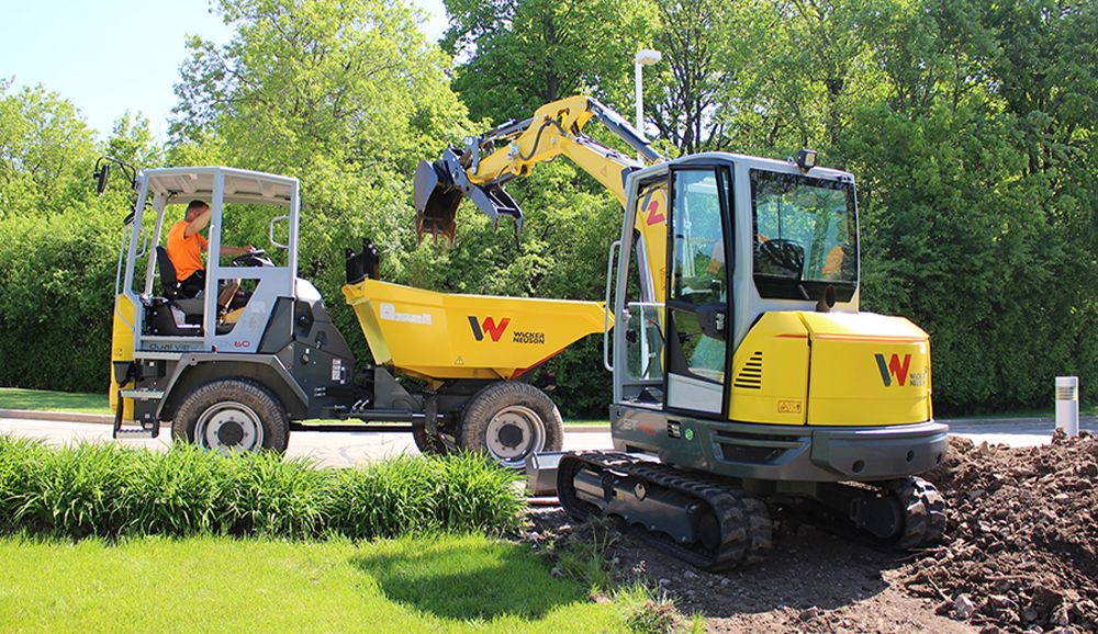 Wacker Neuson ET42 compact track excavator