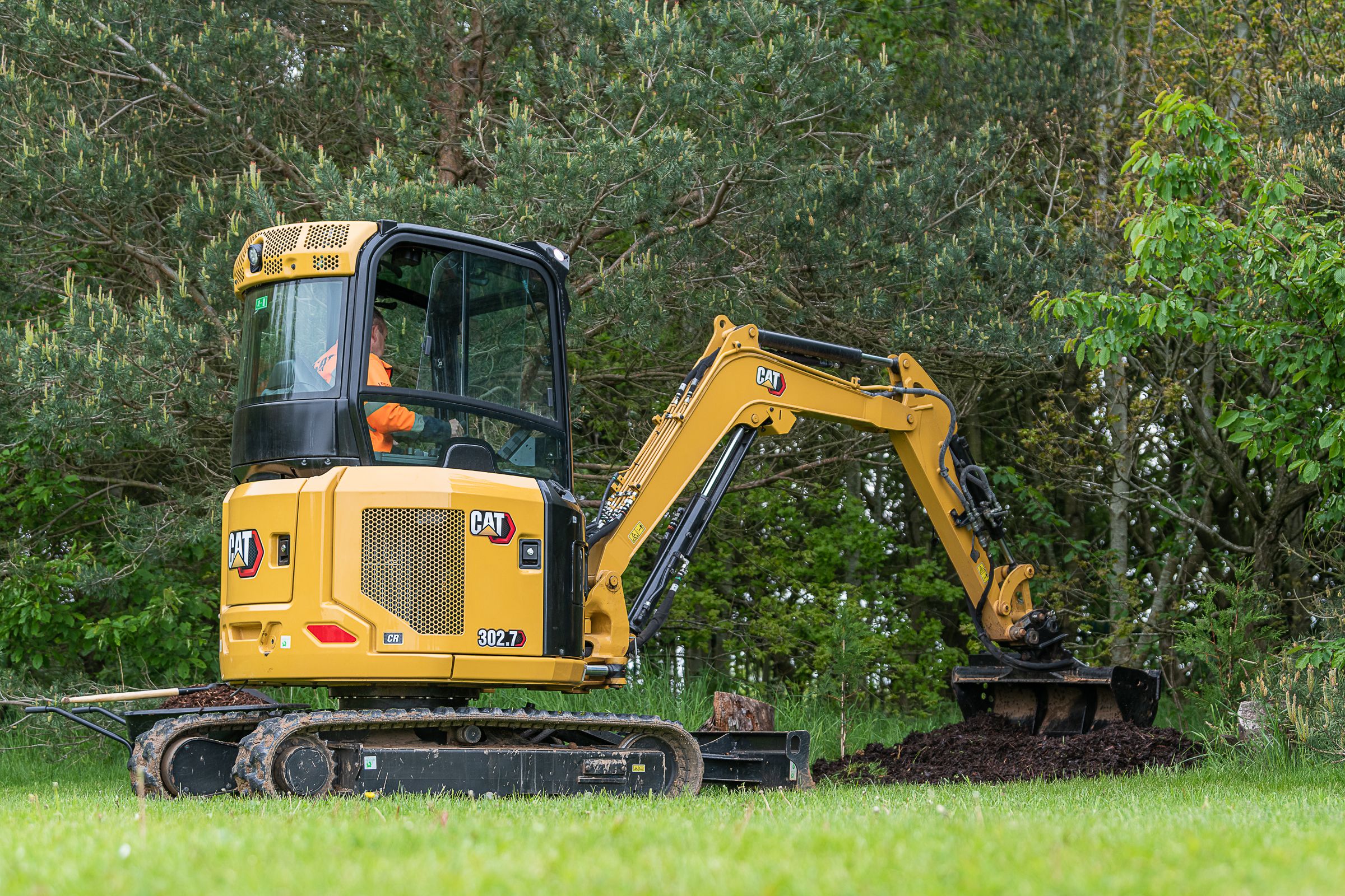 302.7 CR Mini Excavator