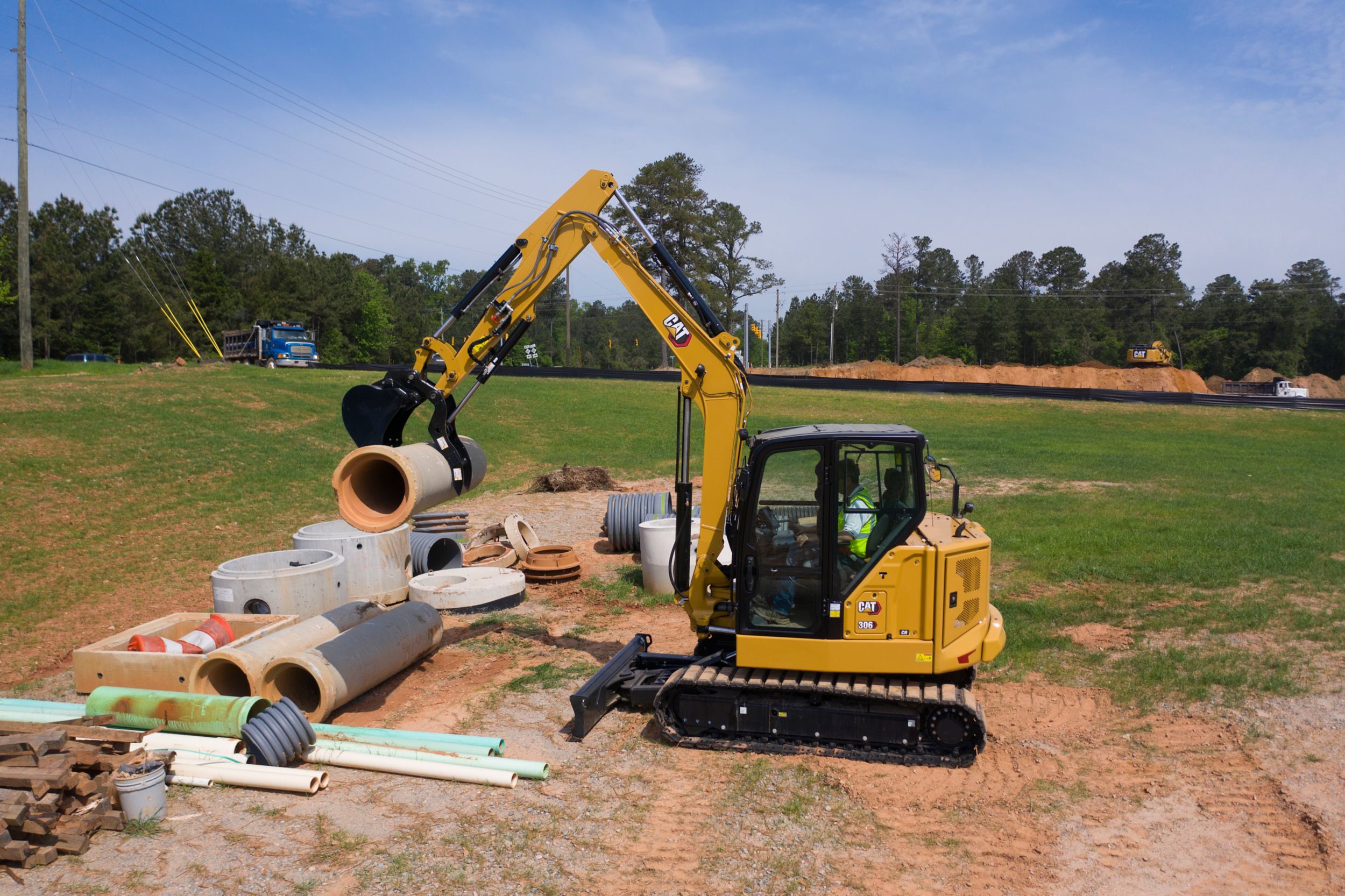 306 CR Mini Hydraulic Excavator