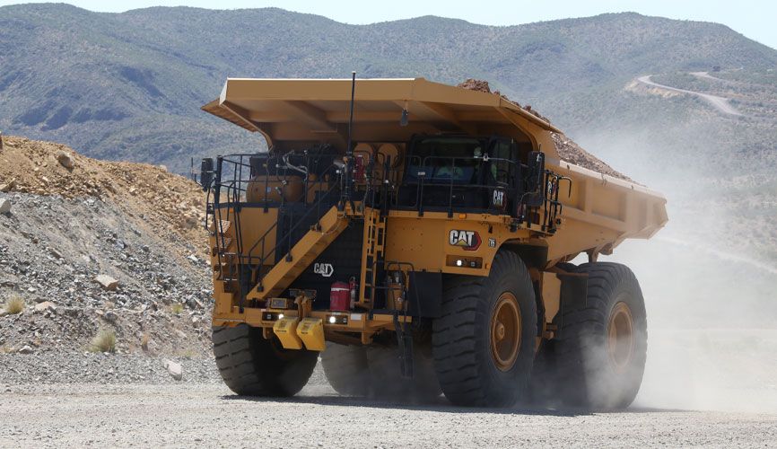 【CAT】Caterpillar Mura-Semi Truck #1 Peterbilt 379 Mural Truck Cat 1:50 Norscot Miniature Metal