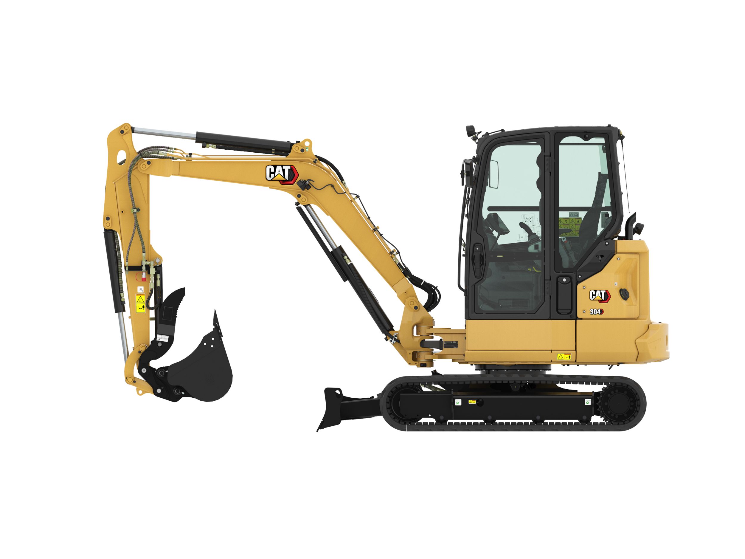 New Cat 304 Mini Excavator Finning UK