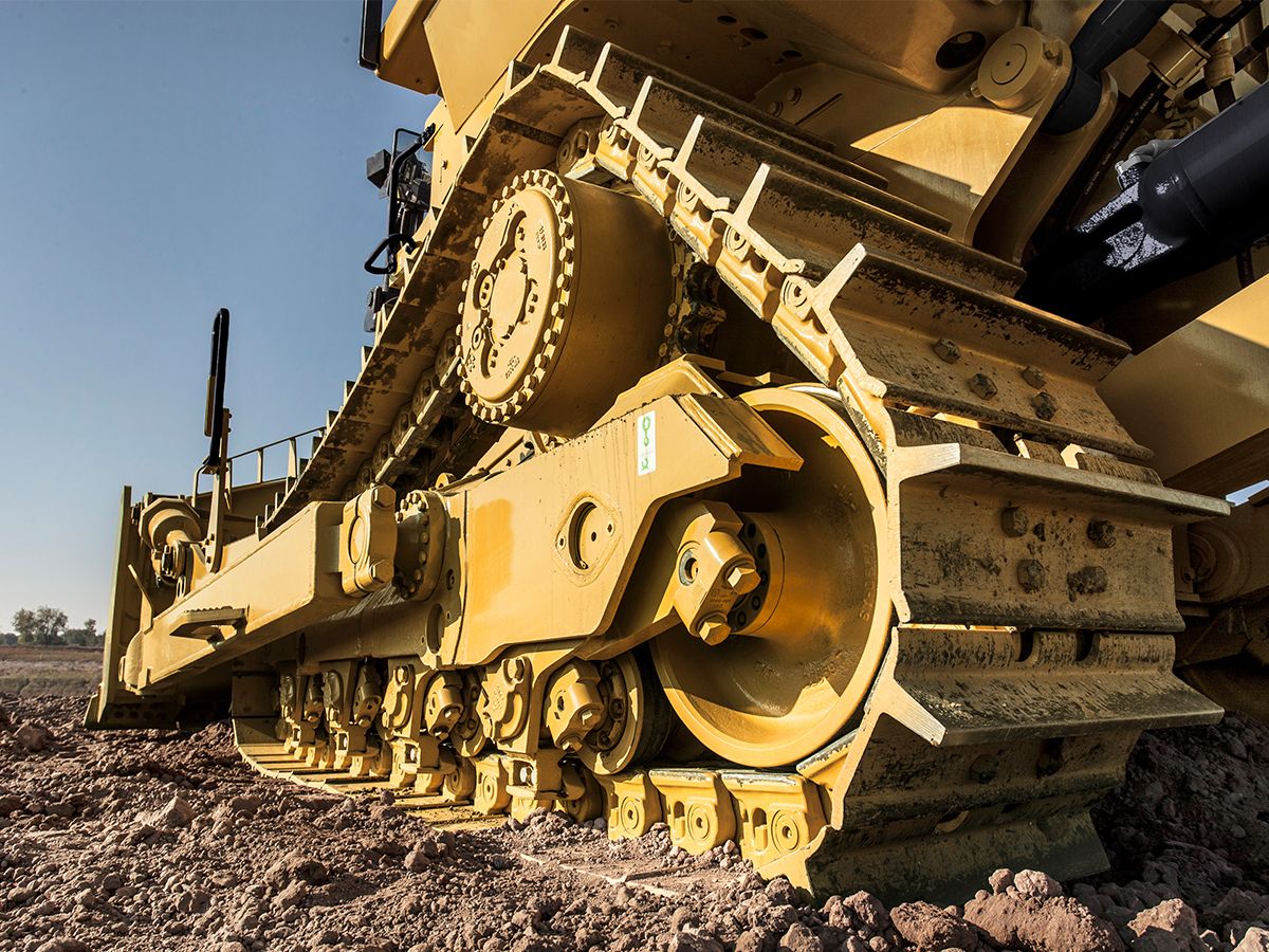 Onderhoud van de D8T-dozer