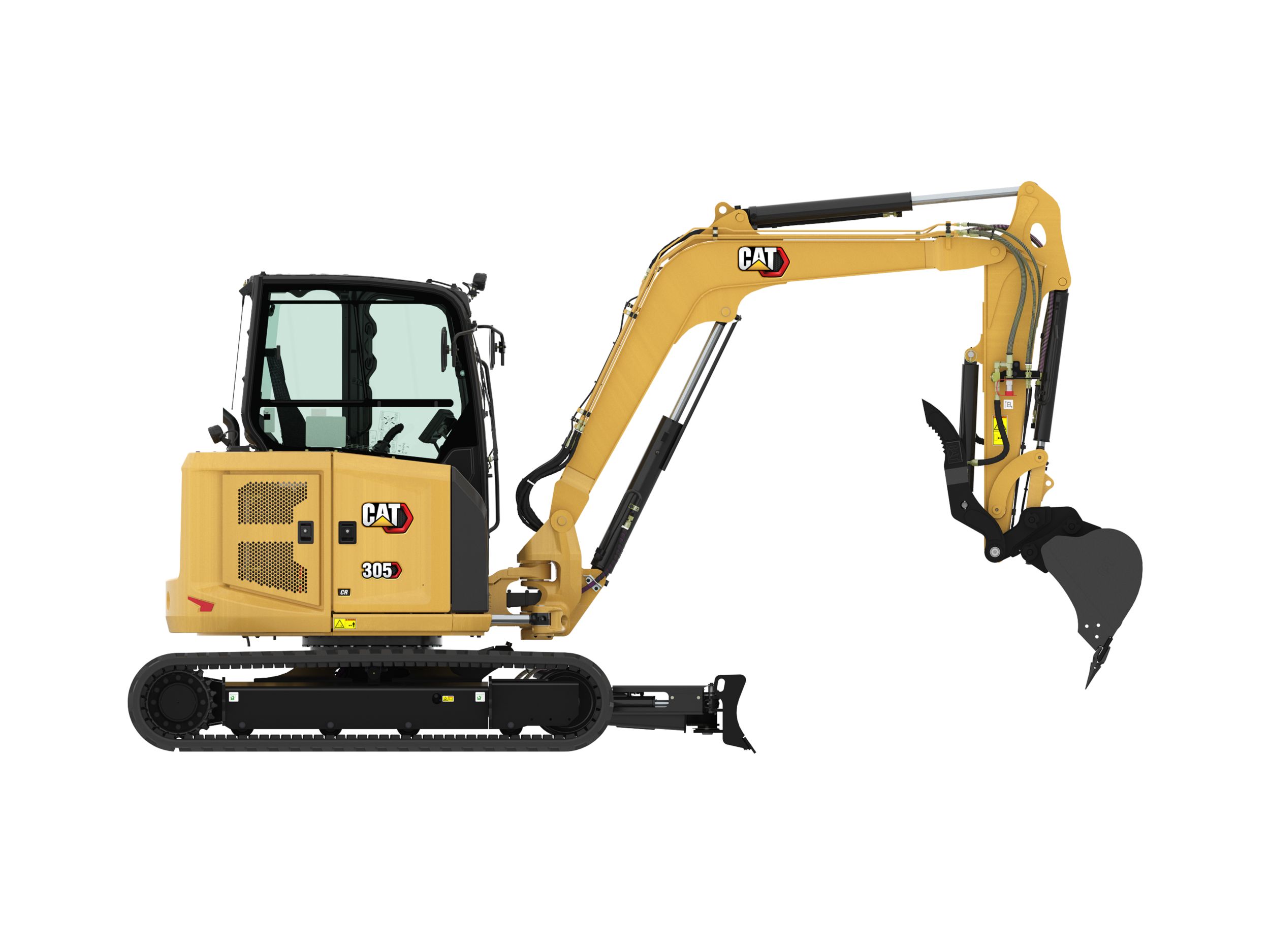 トミカ　CAT303CR、CAT305CR トミカ CAT 303 CR ブレーカー装着車 トミカレビュー展示室
