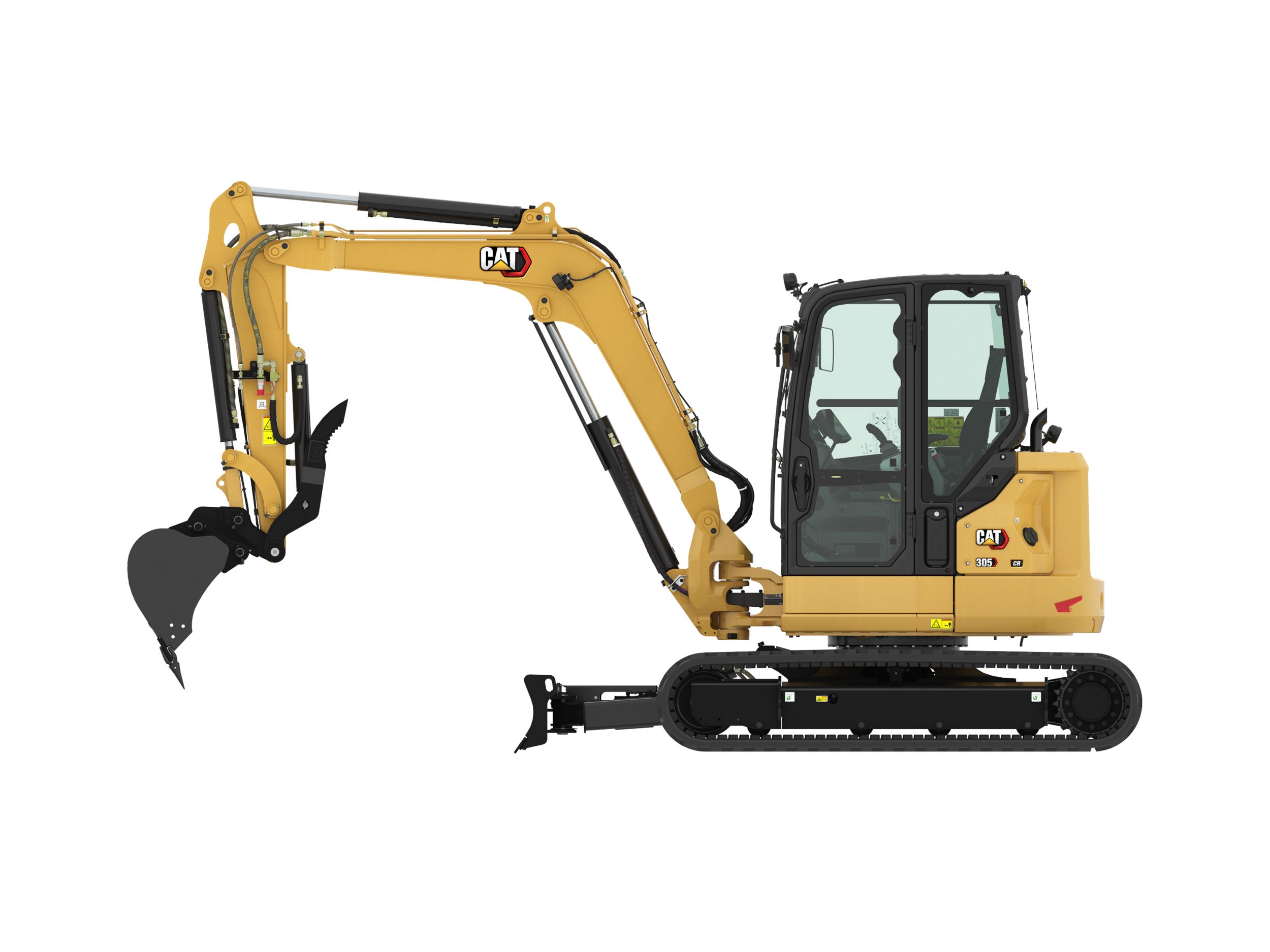 Mini Excavators 305 CR - Tier 4 / Stage V