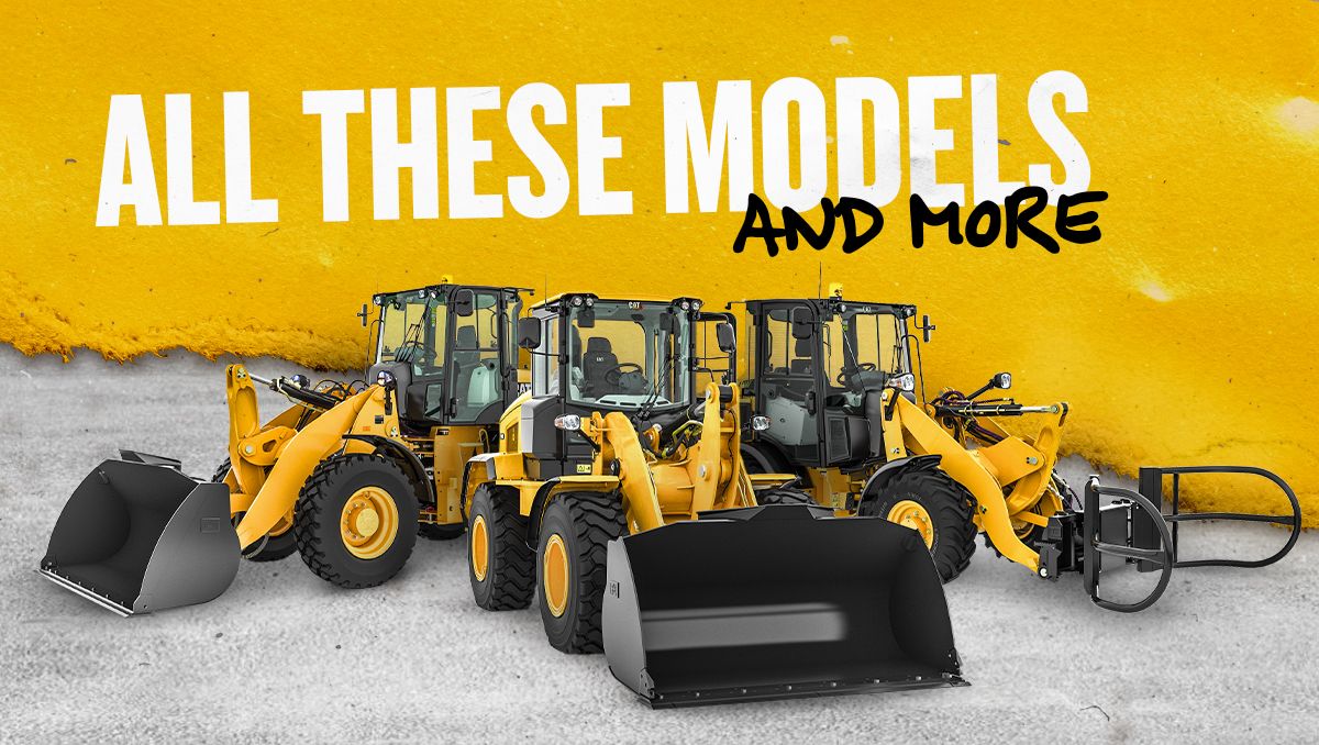 With multiple options of Cat wheel loader models for the construction industry, we’ve got you covered.