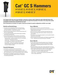 GC Silenced Hammers Key Benefits Brochure