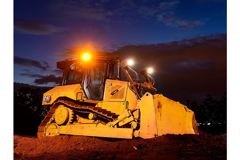 D5 Bulldozer gets to work early