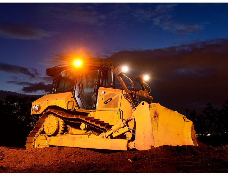 D5 Bulldozer gets to work early