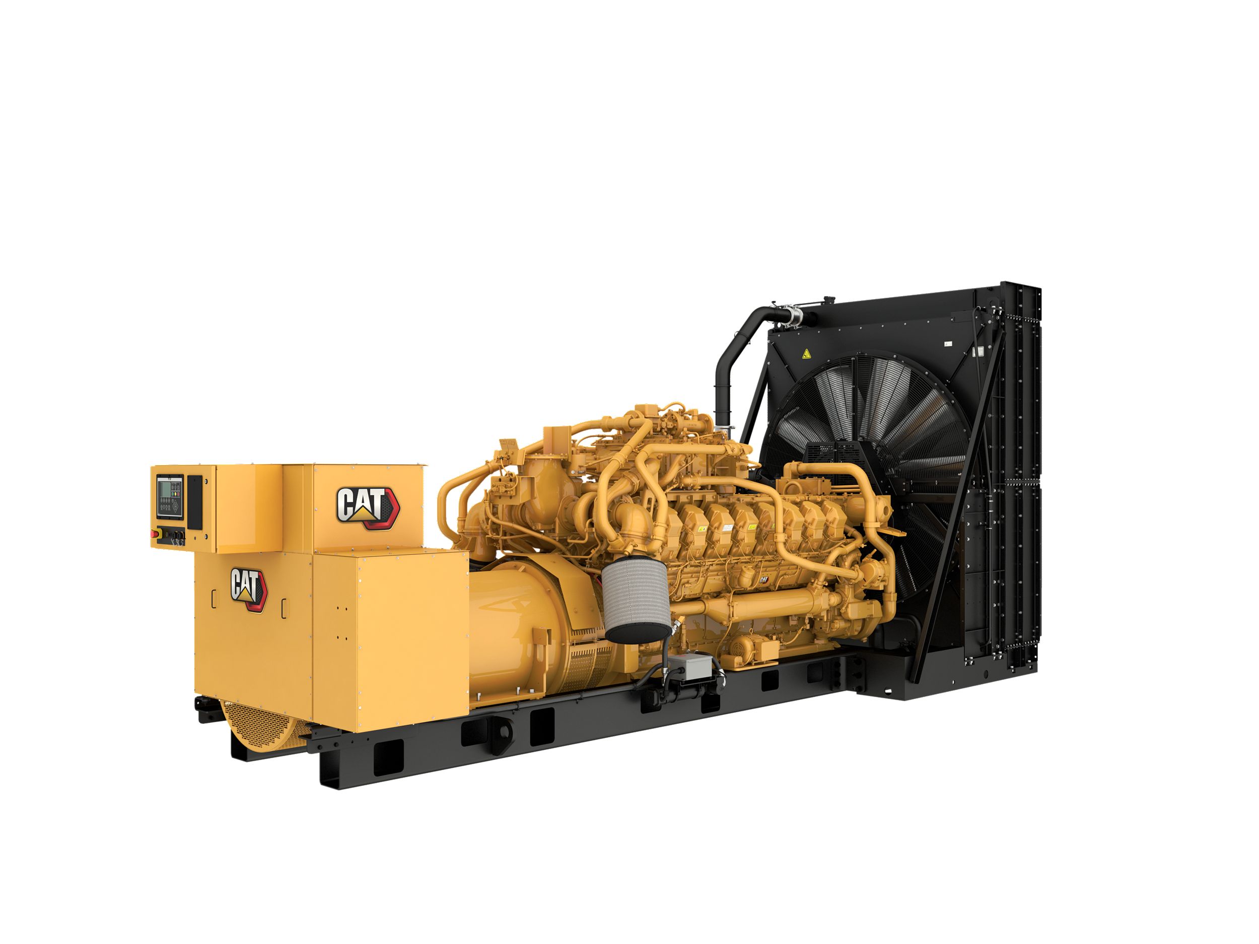 G3516 Gas Generator Set Rear Right View