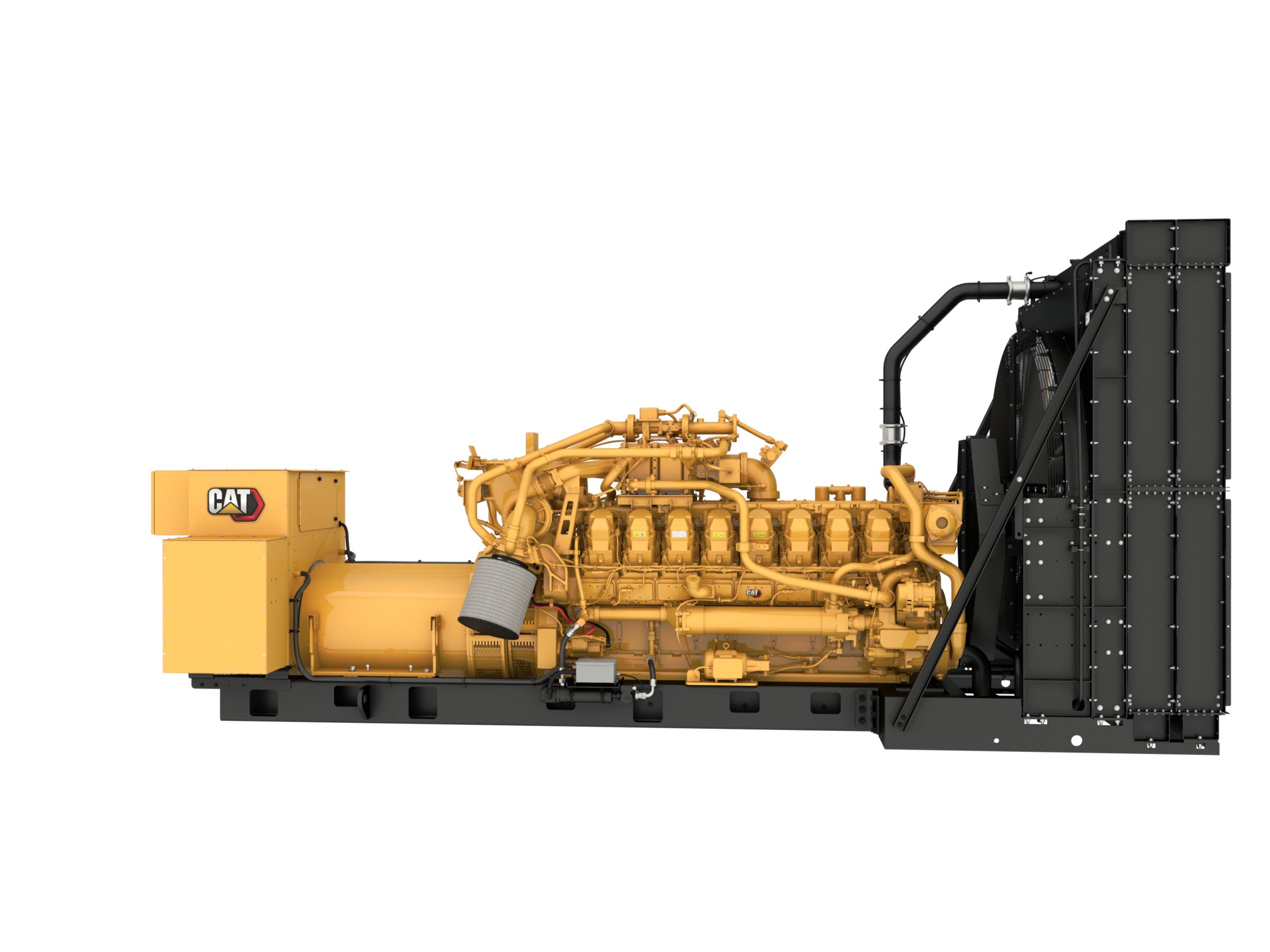 Groupe électrogène à gaz G3516, droite