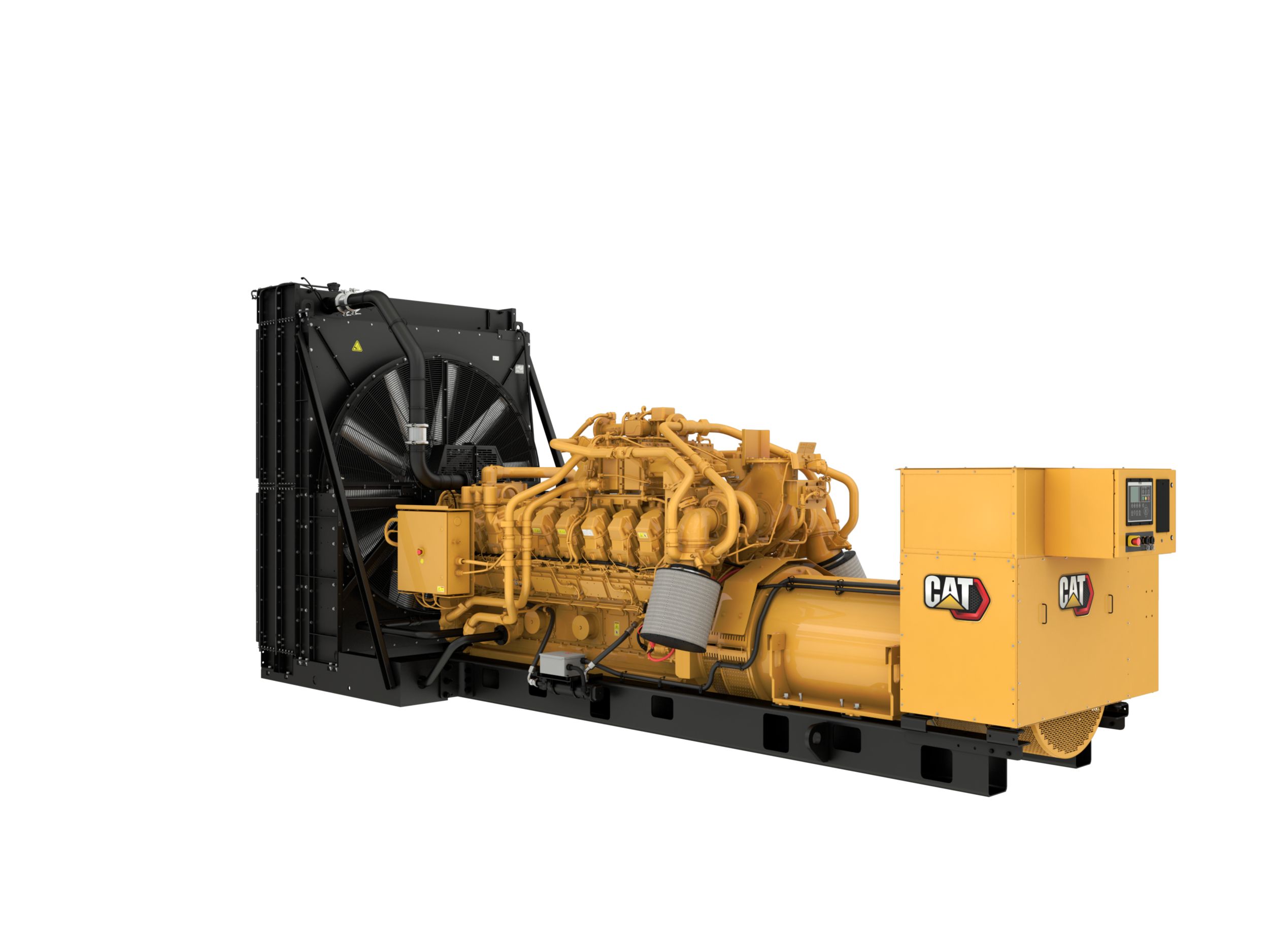 Groupe électrogènes à gaz G3516, arrière gauche