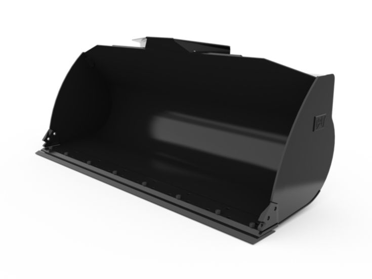 Buckets - Loader - 2.6 m3 (3.4 yd3), 2950 mm (116 in), Fusion™ Coupler, Bolt-On Cutting Edge
