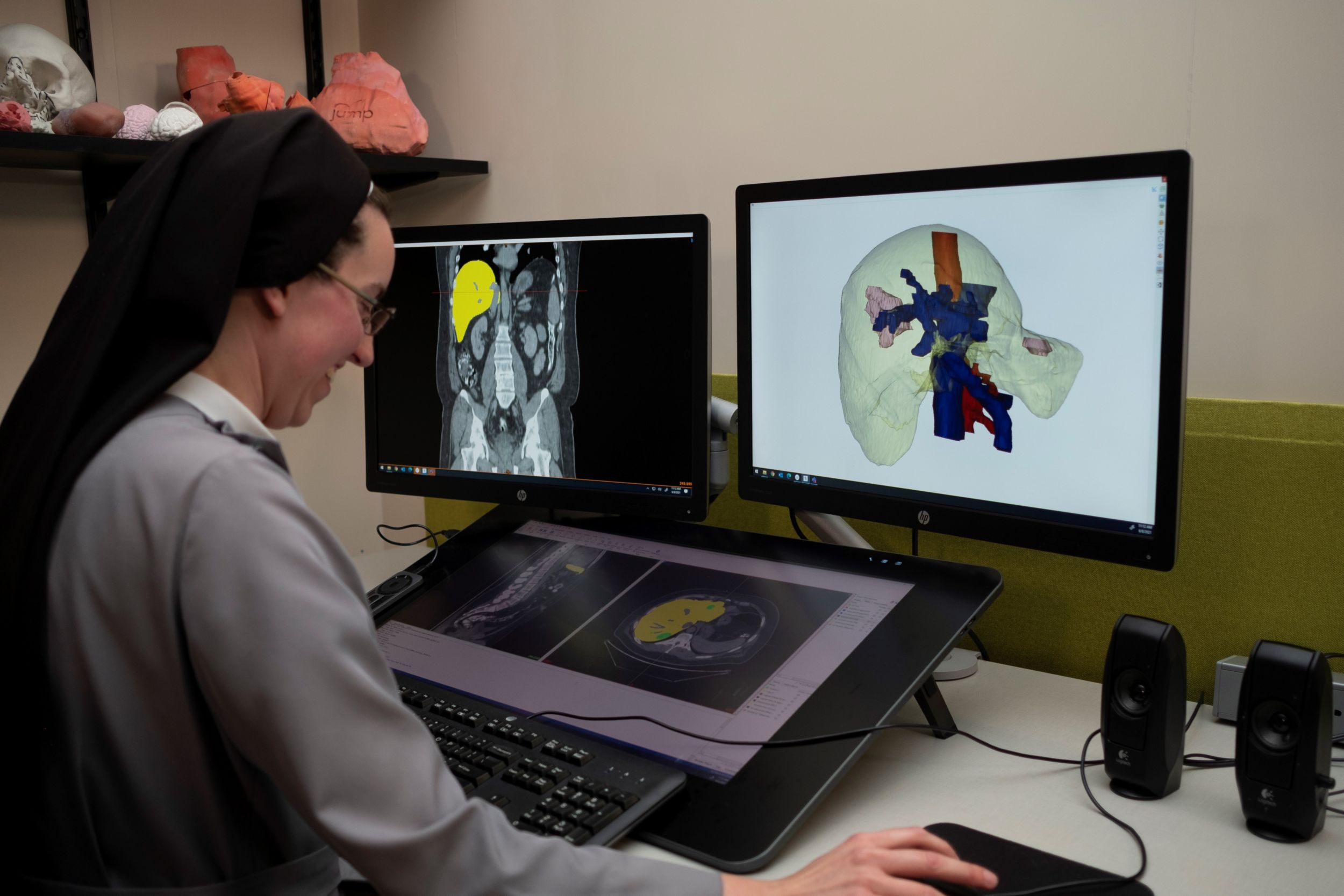 Sister M. Pieta Translates 3D image