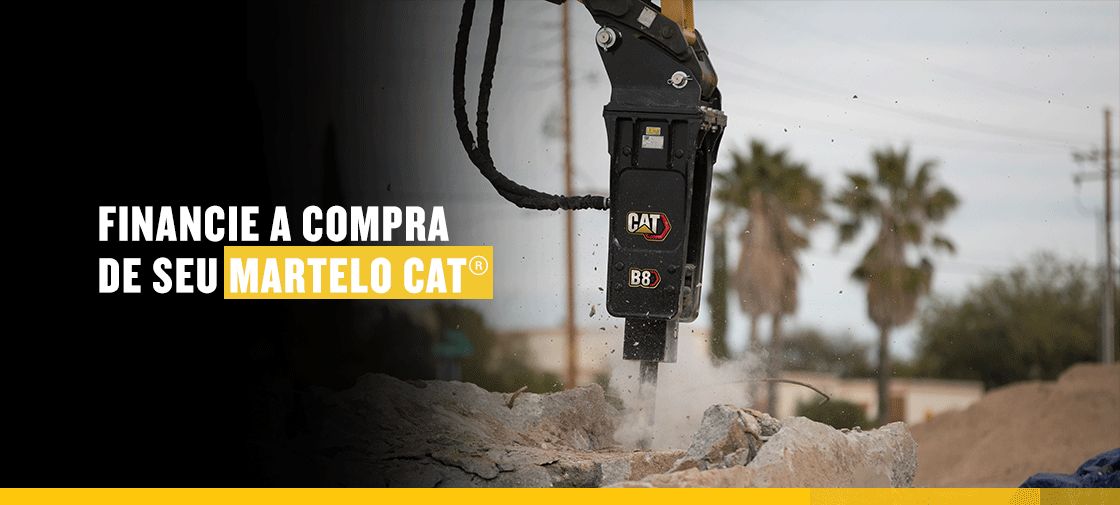 Martelos Hidraúlicos Cat