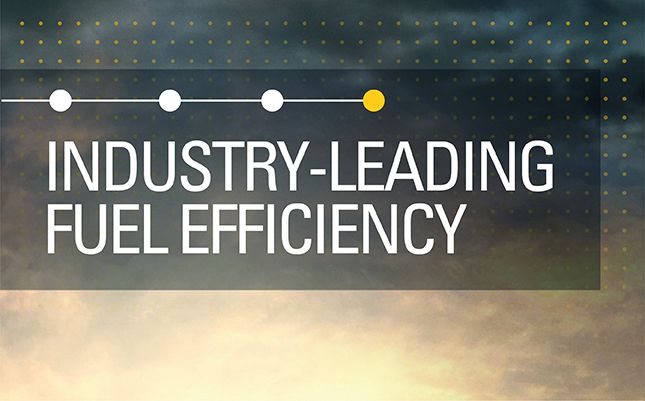 Indusutry-Leading Fuel Efficiency