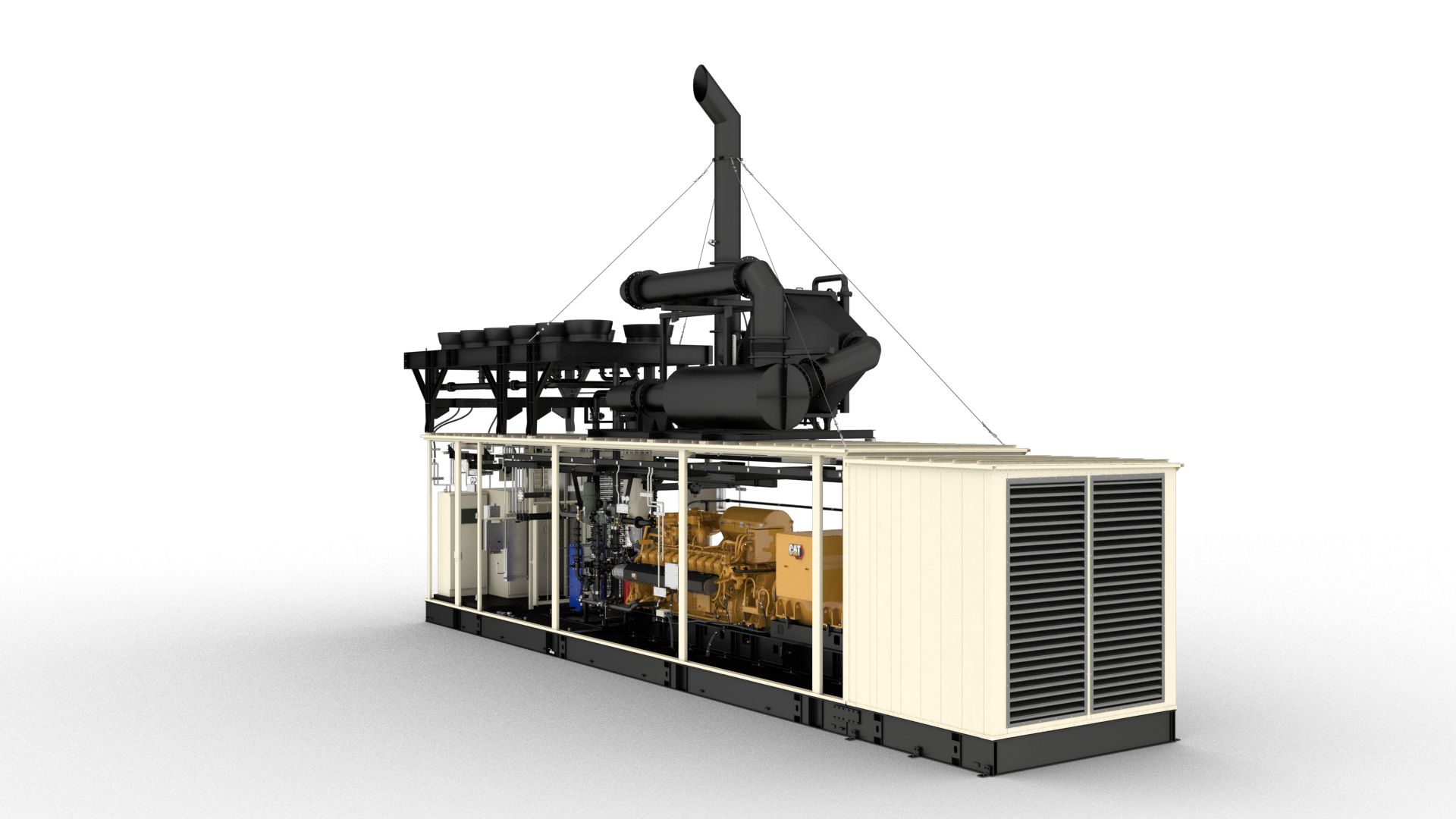 Cat G3520H Combined Heat and Power (CHP) Solution