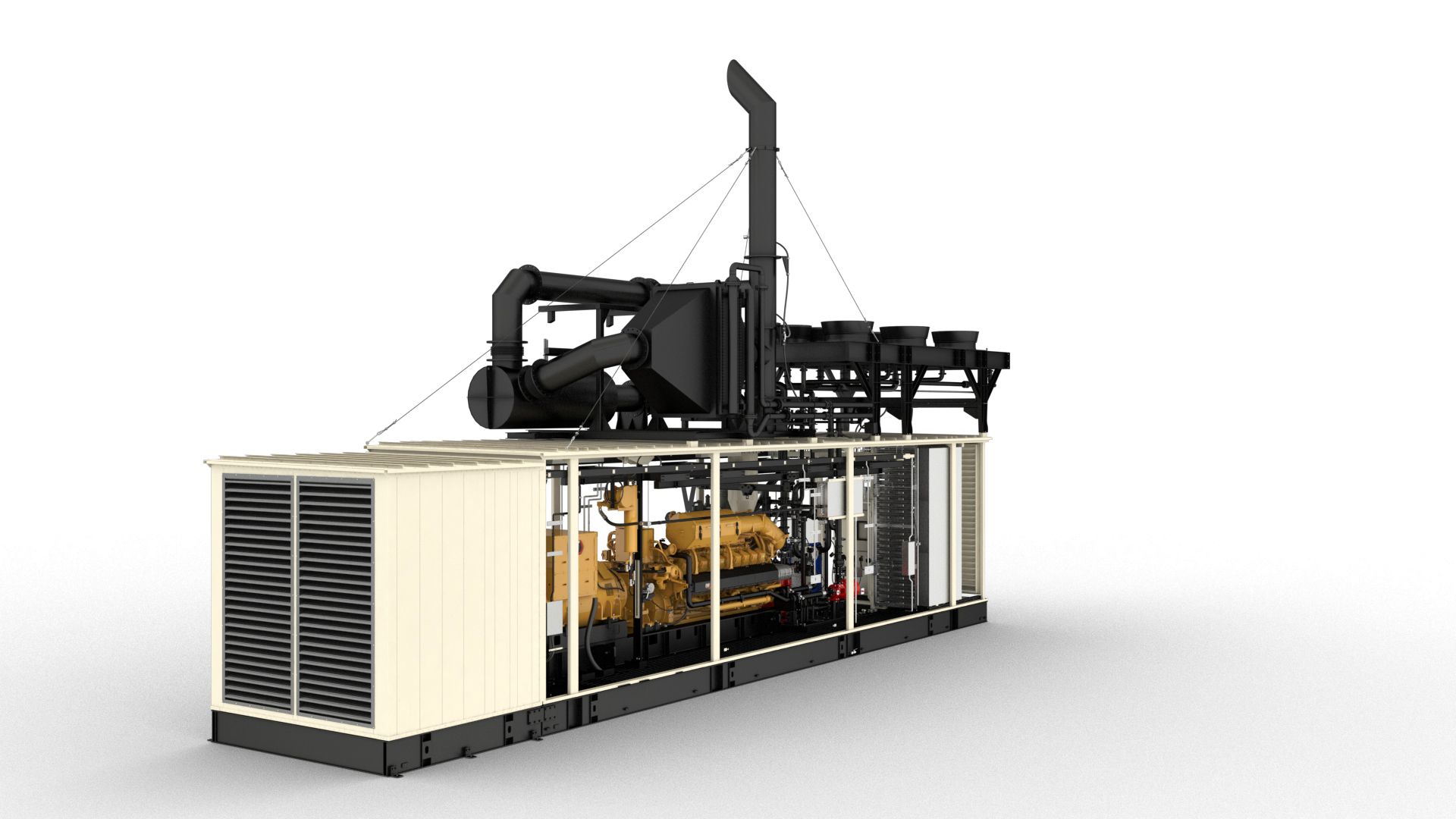 Cat G3520H Combined Heat and Power (CHP) Solution