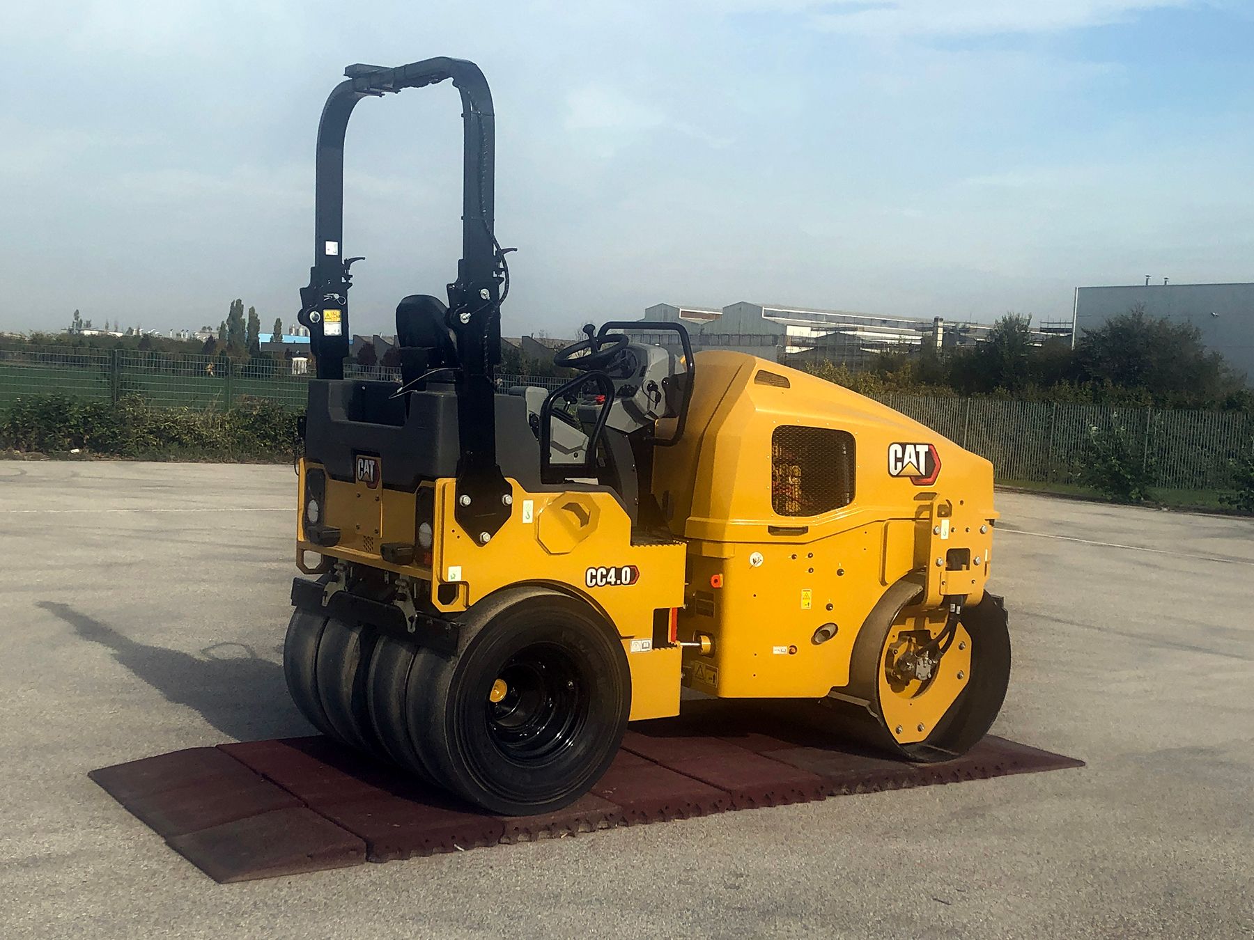 CB4.4 Utility Compactor | Riggs Cat Equipment