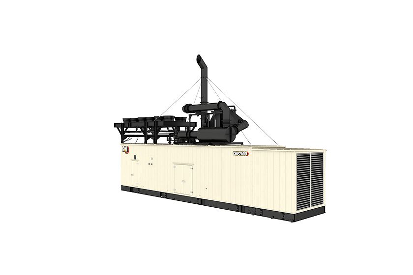 CHP2500 Gas Enclosure Open View