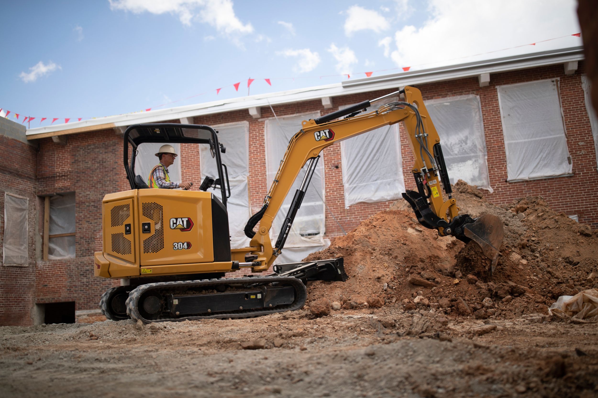 304 Mini Hydraulic Excavator>