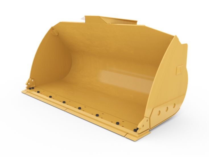 Buckets - Loader - 2.9 m3 (3.8 yd3), Pin On, Bolt-On Cutting Edge, 23.5R25 Tires