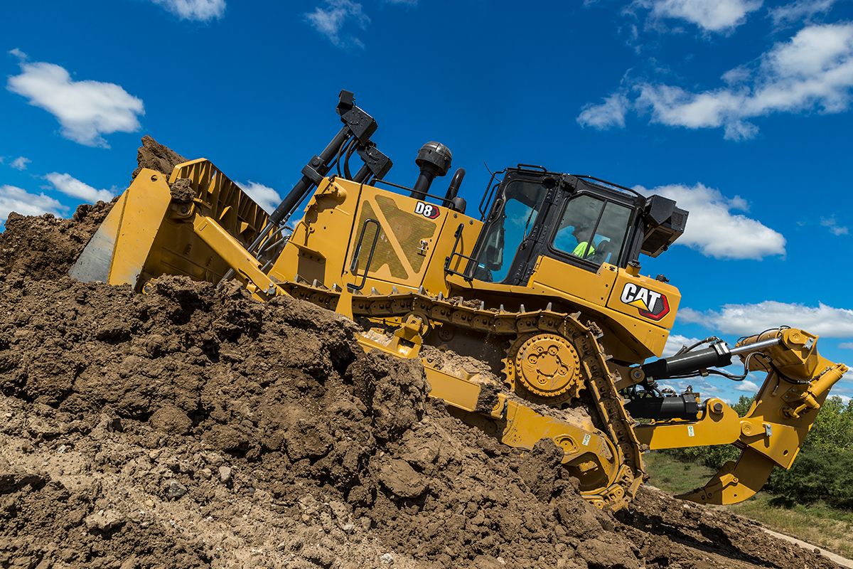 Tracteurs D8, Bulldozers, Tracteurs à chaînes, Cat