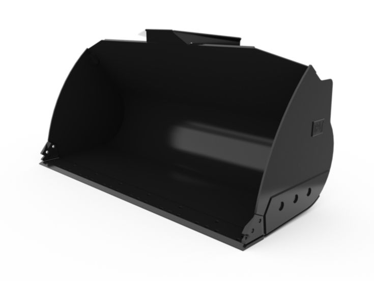 Buckets - Loader - 2.9 m3 (3.8 yd3), Fusion™ Coupler, Base Edge, 23.5R25 Tires