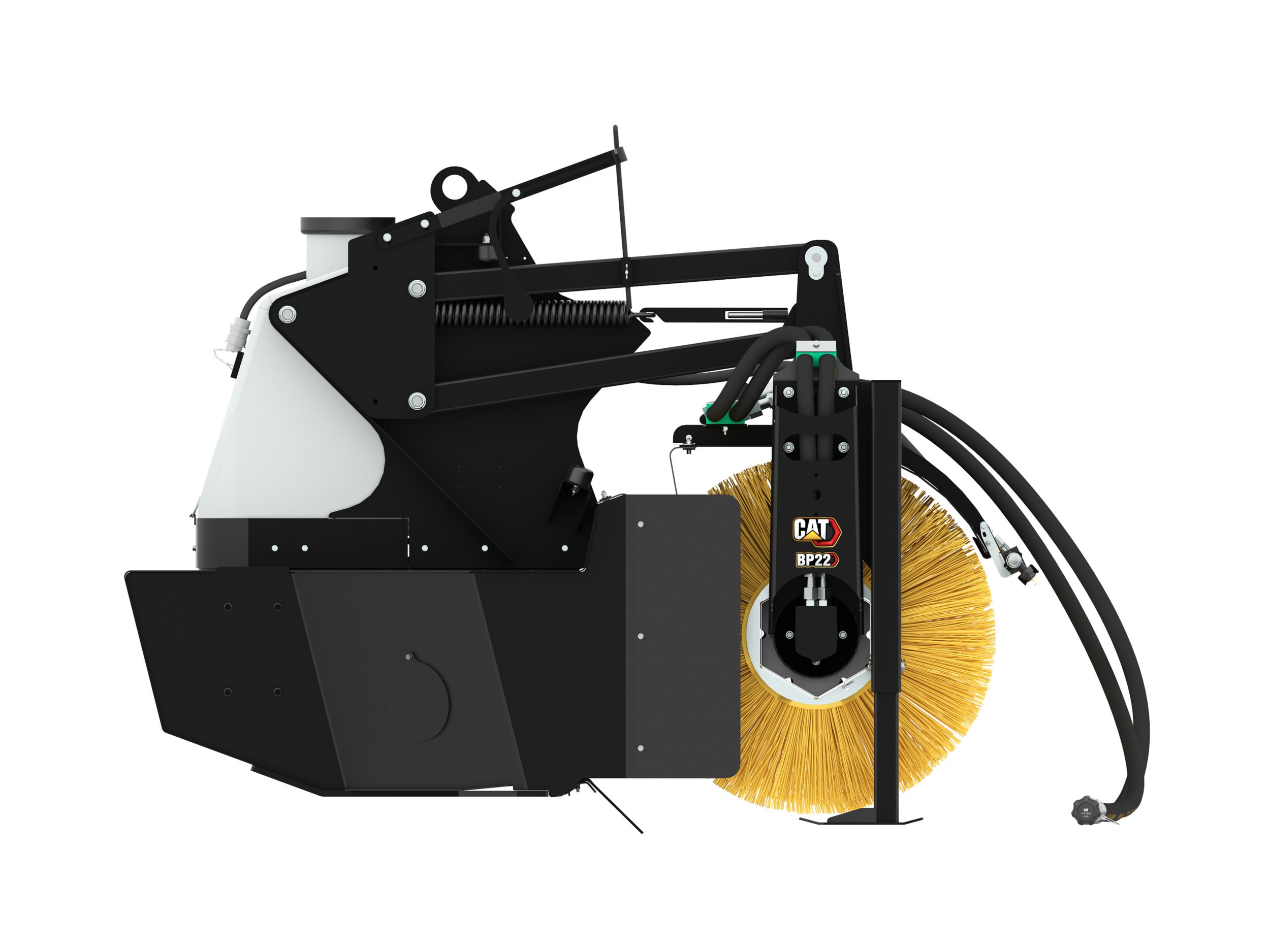 Vue du côté gauche