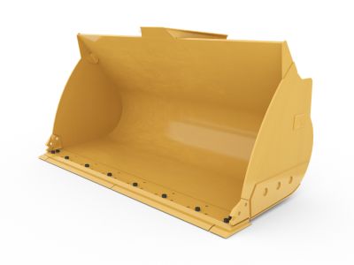 Godets - Chargeuse - 3,2 m3 (4,2 yd3), à claveter, lame de coupe à boulonner