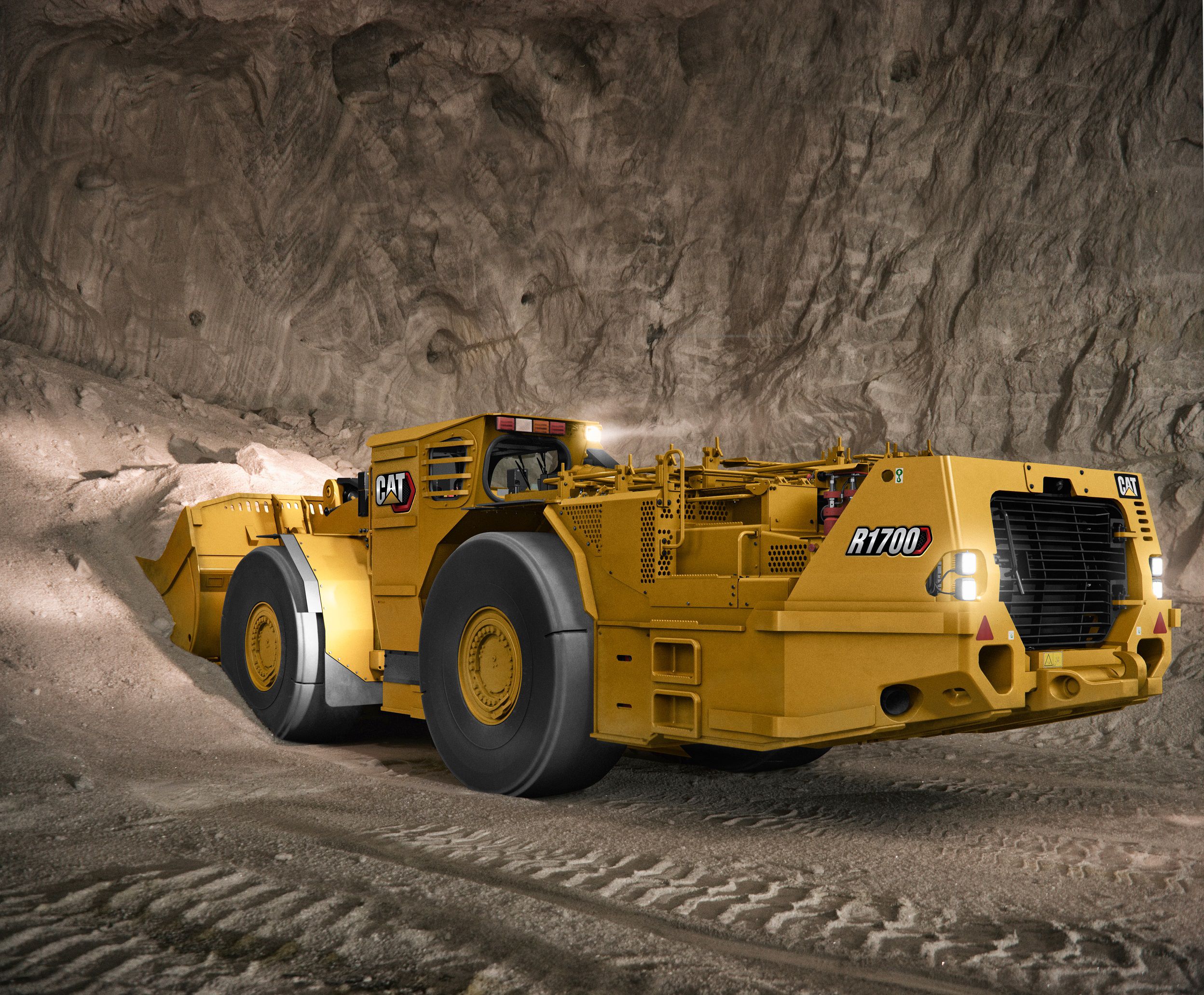 Caterpillar apresenta novo caminhão articulado subterrâneo AD63