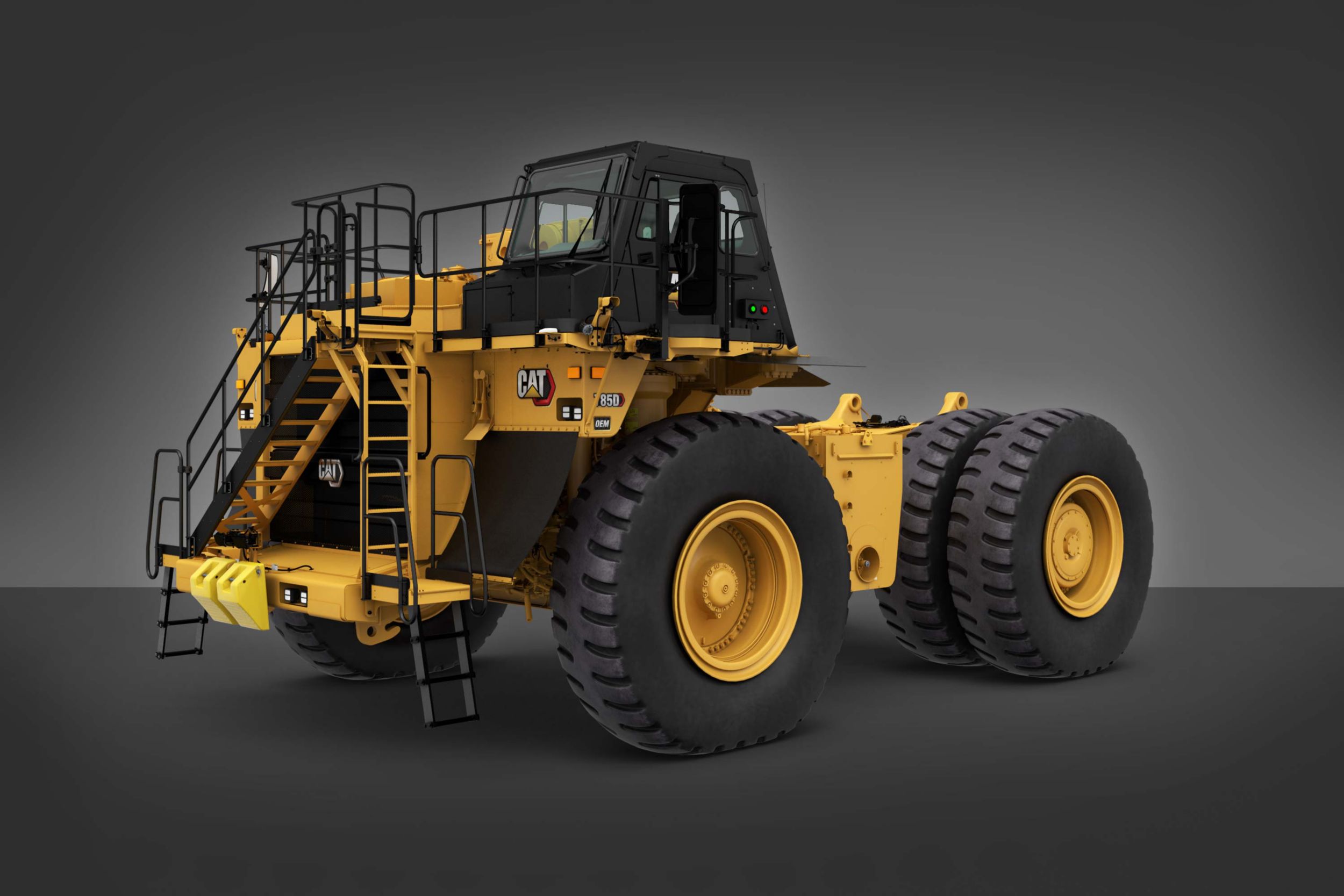 The 785D bare chassis comes equipped with a higher Tractor ROPS certification ratings needed for specialty machines including water trucks, tow trucks, and fuel and lube trucks.