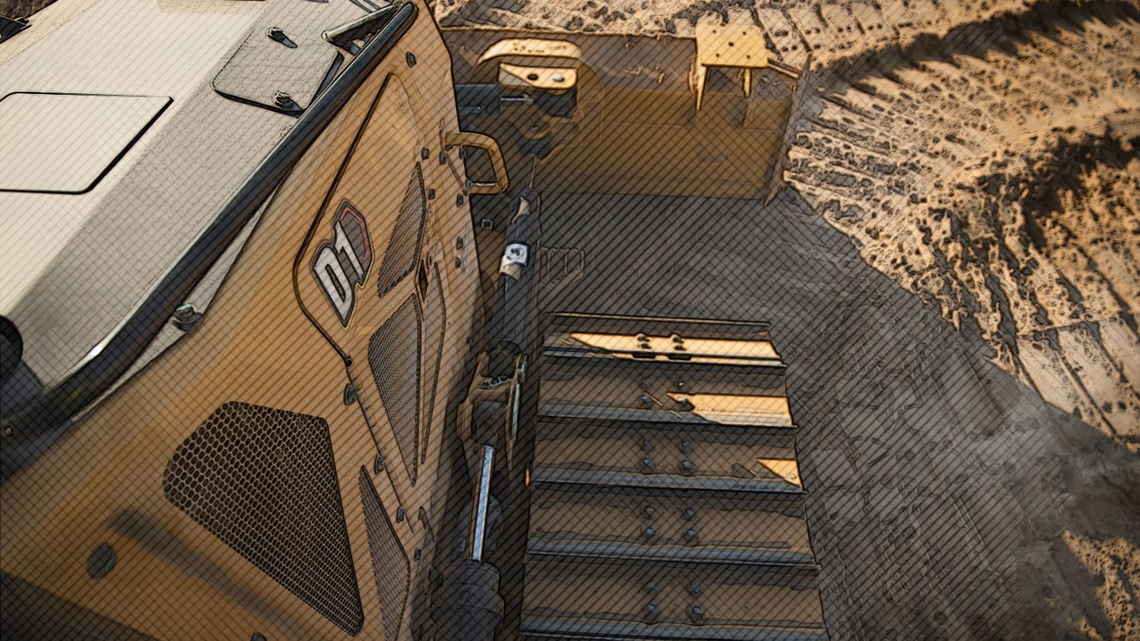 D1 Dozer perspective image