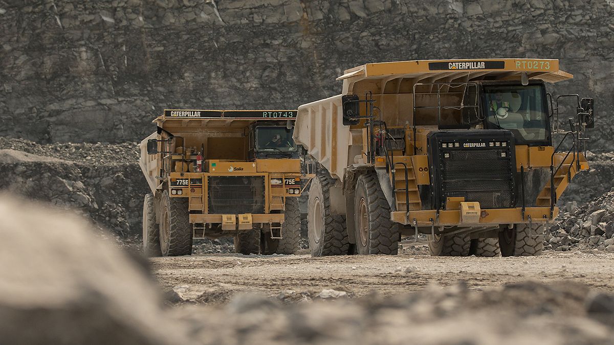Fuel Quarry & Aggregates Cat Caterpillar