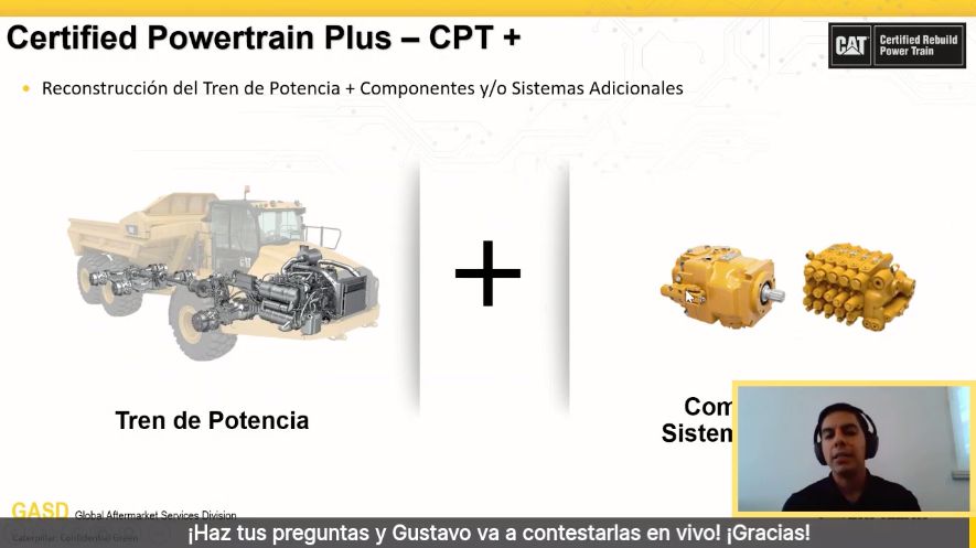 Tu distribuidor local Cat puede ofrecerle la solución adecuada