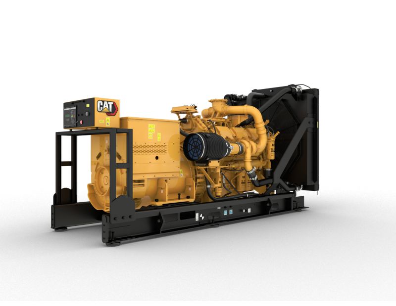C32 Rear Right Diesel Generator Set