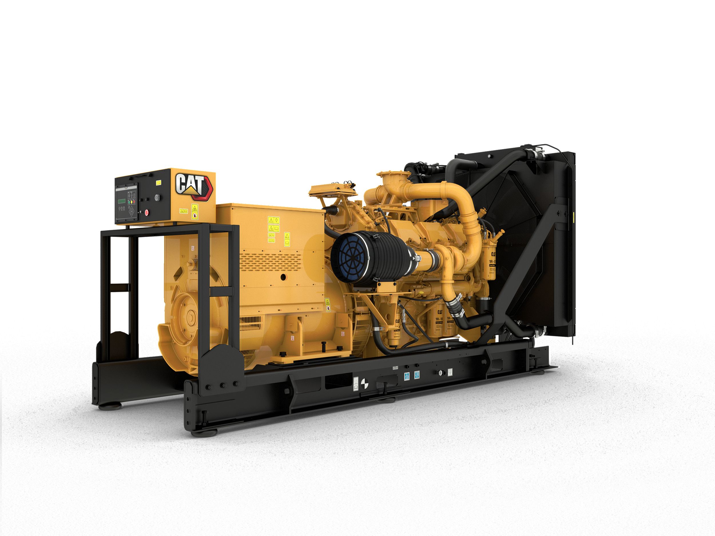 C32 Rear Right Diesel Generator Set