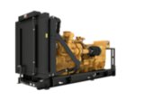 C32 Front Left View, Diesel Generator Set